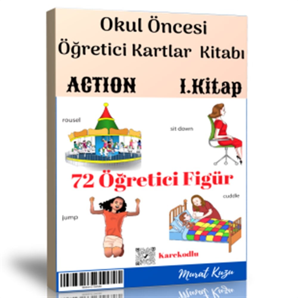 Okul Öncesi Öğretici Kartlar-1 (Action Fiiller)