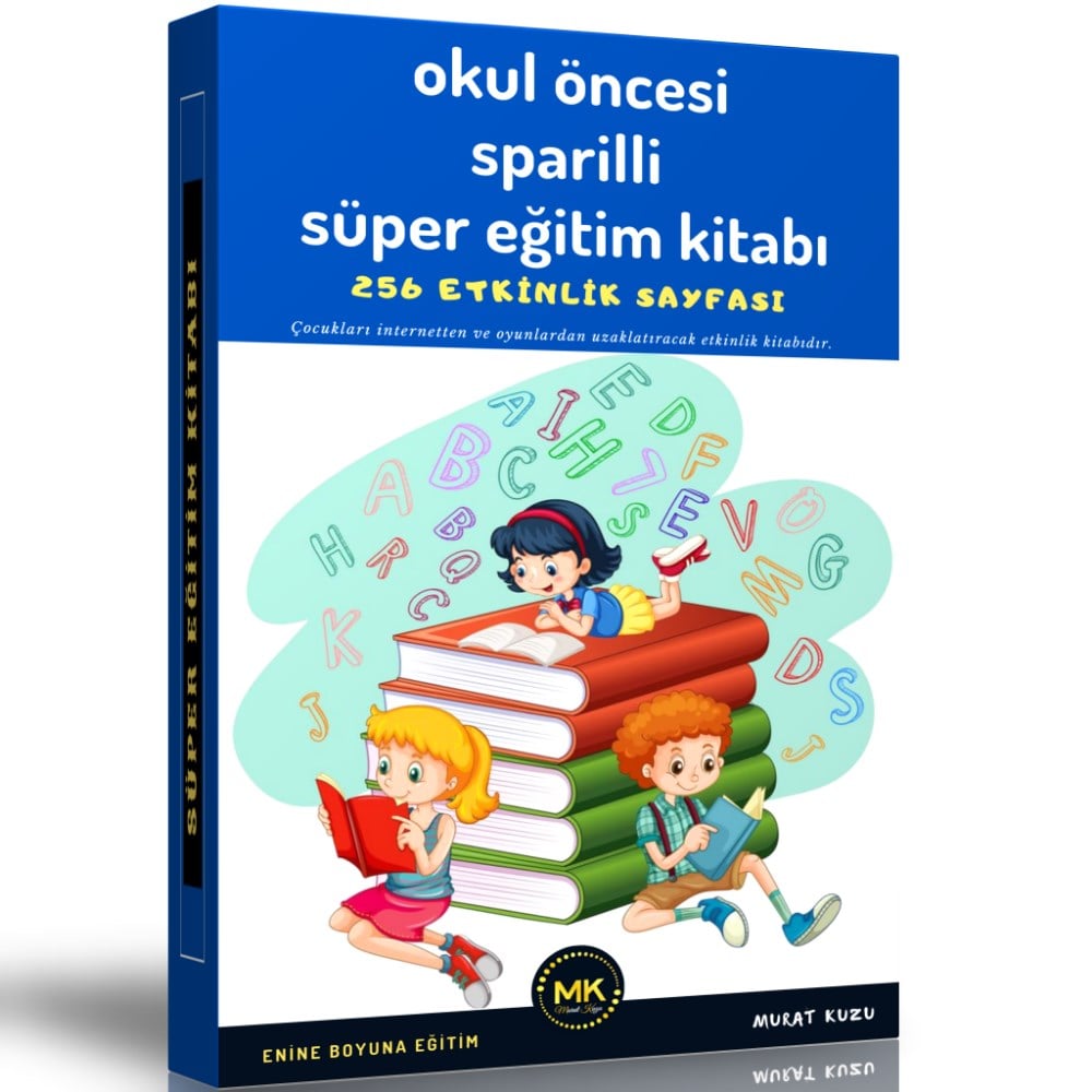 Okul Öncesi Spiralli Süper Eğitim Kitabı
