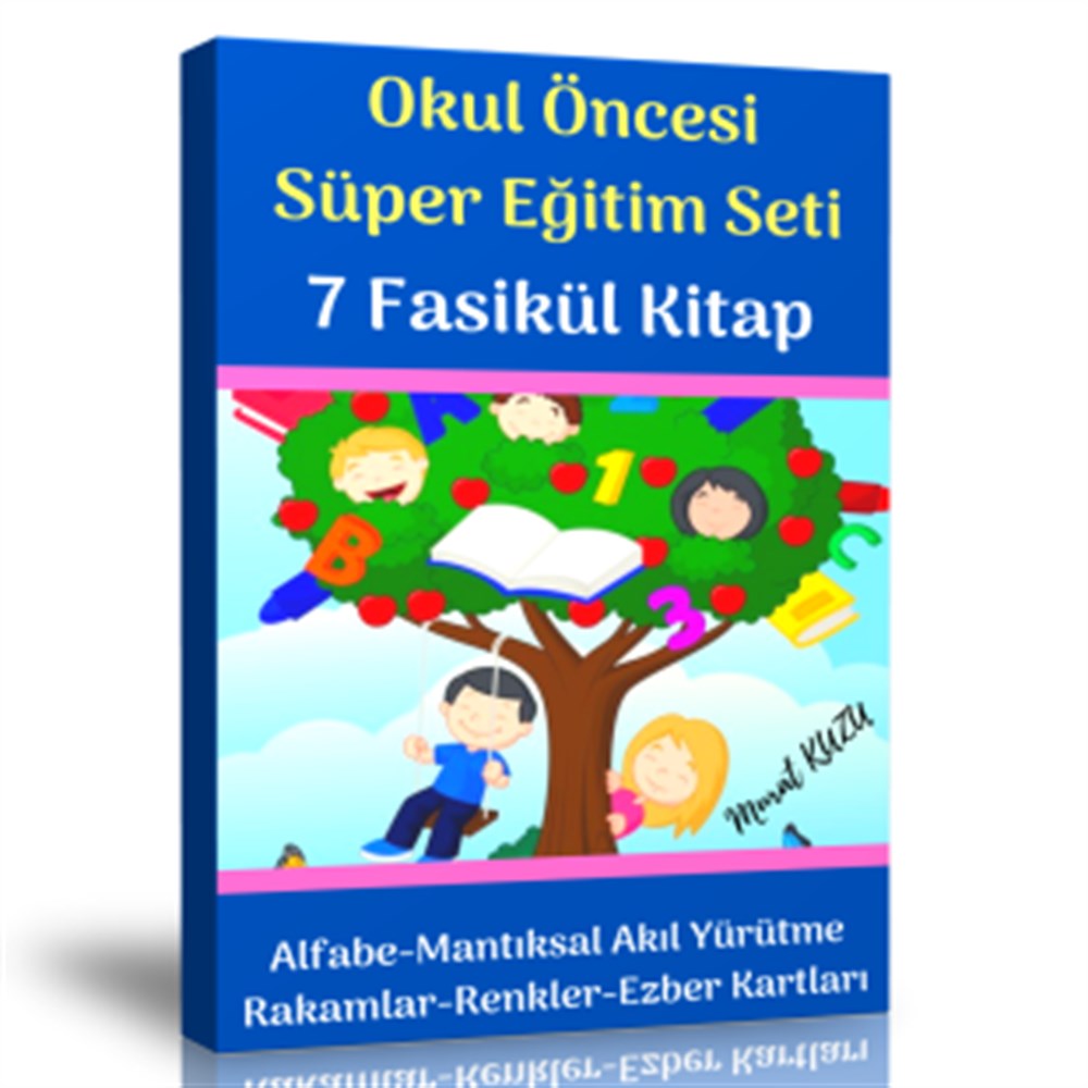 Okul Öncesi Süper Eğitim Seti (7 Fasikül Kitap)