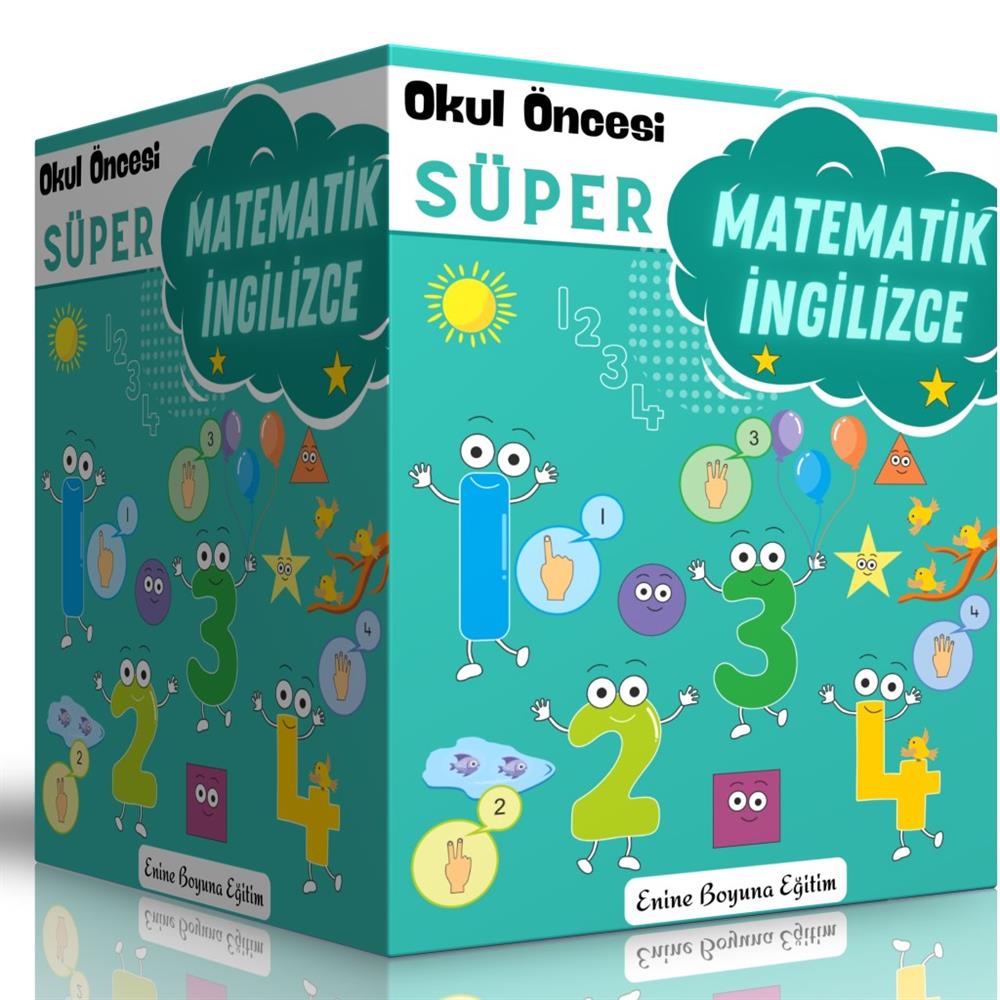 Okul Öncesi Süper Matematik – İngilizce Eğitim Seti