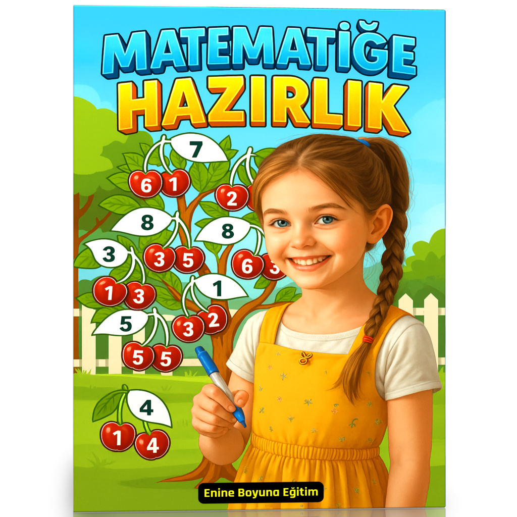 Okul Öncesi ve Birinci Sınıflar için Matematiğe Hazırlık YAZ-SİL Kitabı