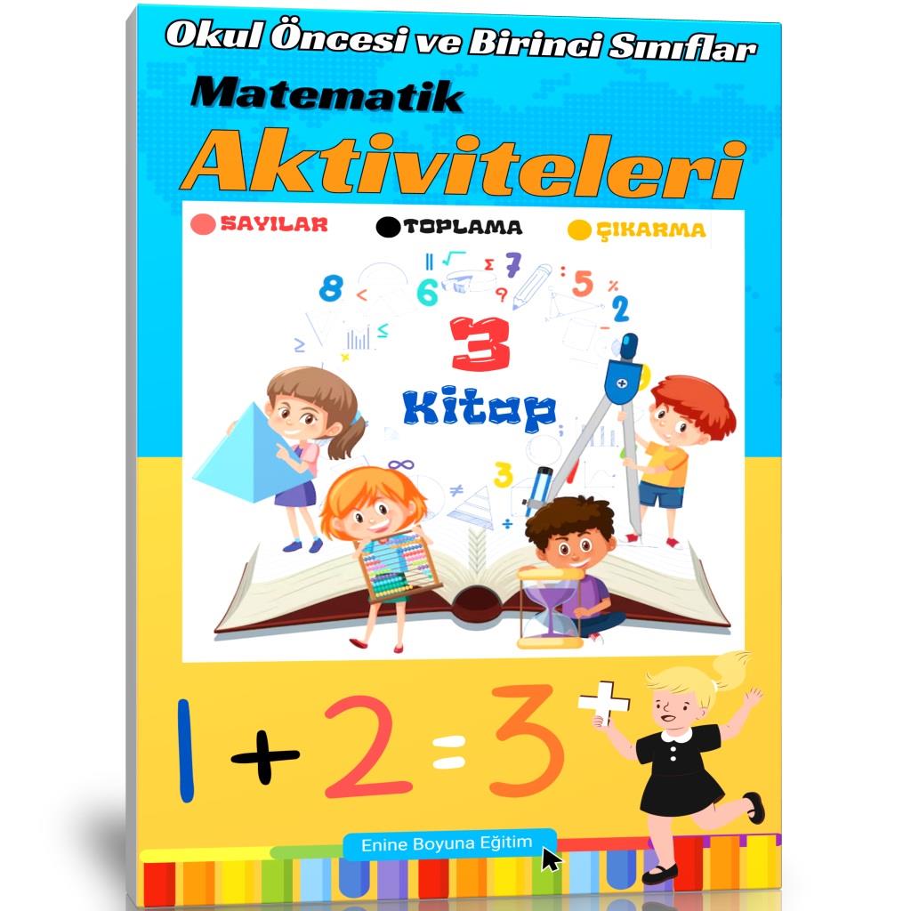 Okul Öncesi ve Birinci Sınıflar Matematik Aktiviteleri (3 Kitap)