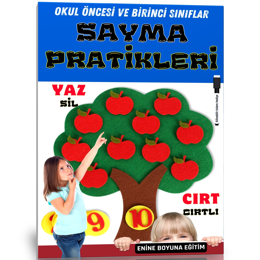 Okul Öncesi ve Birinci Sınıflar Sayma Pratikleri 
