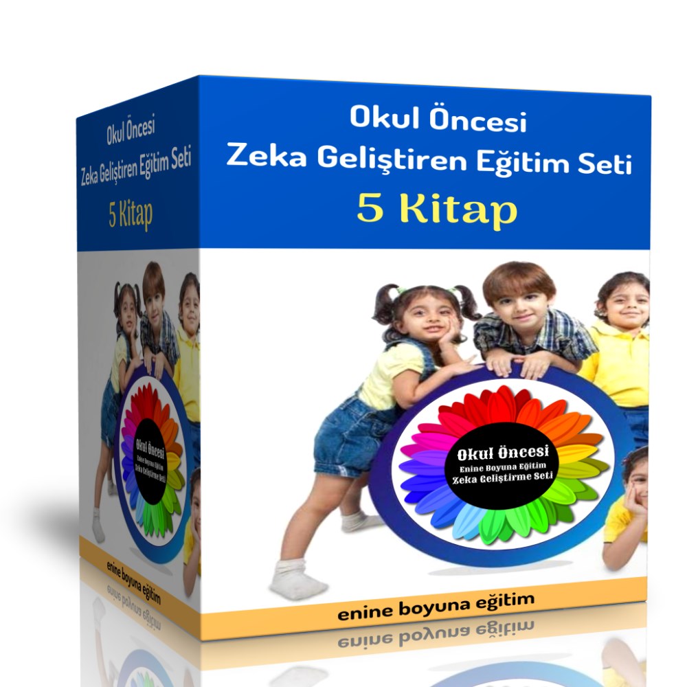 Okul Öncesi Zeka Geliştiren Eğitim Seti (5 Kitap)