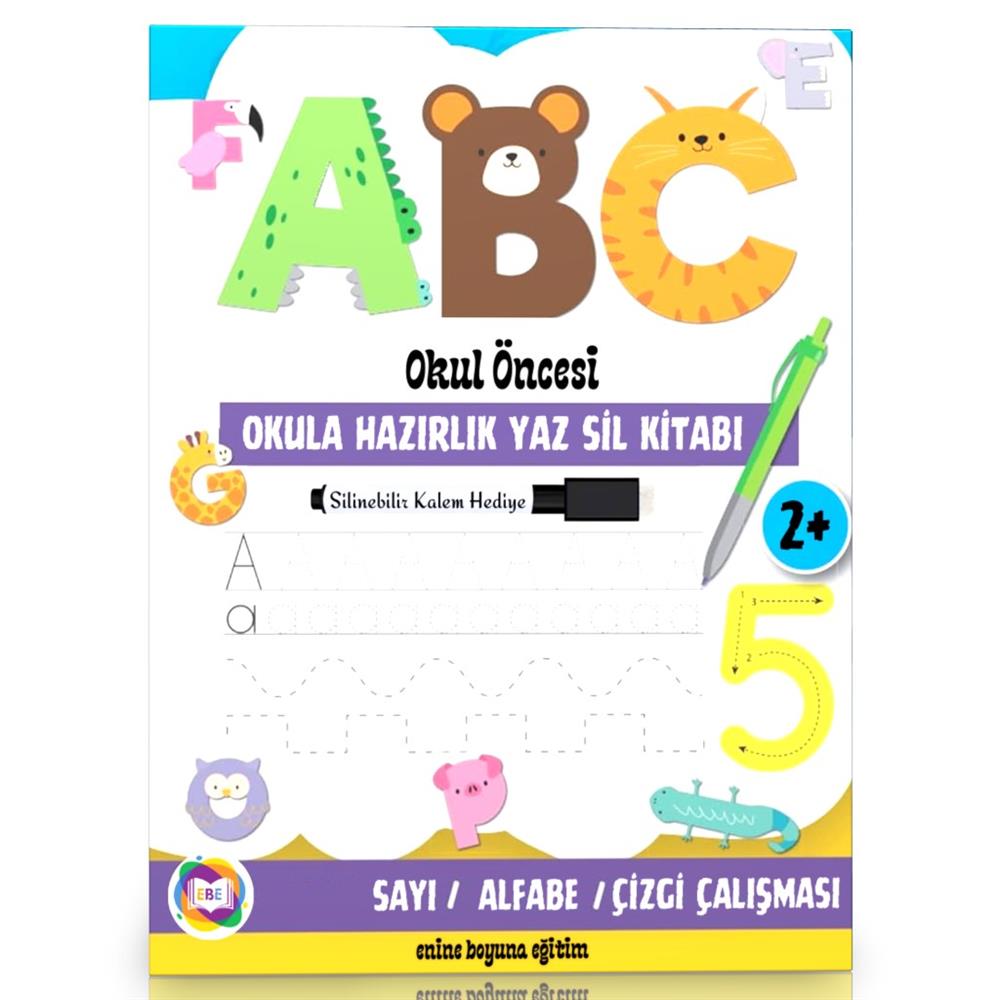 Okula Hazırlık YAZ SİL Kitabı