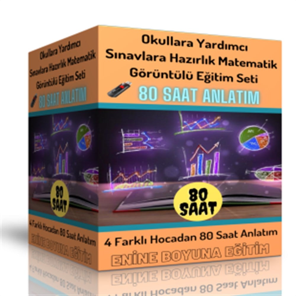 Okullara Yardımcı Sınavlara Hazırlık Matematik Seti (80 Saat Anlatım)