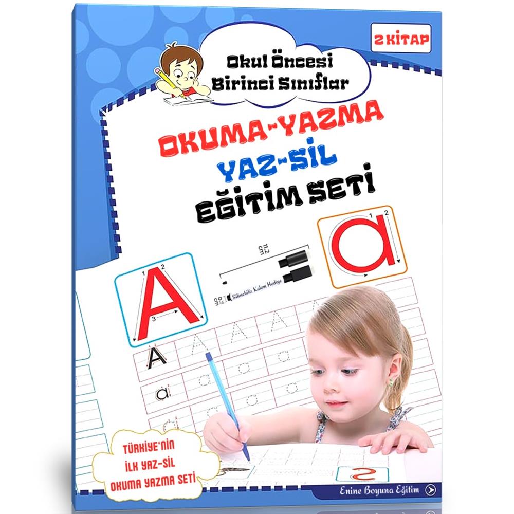 Okuma YAZMA Öğreten YAZ SİL Kitapları