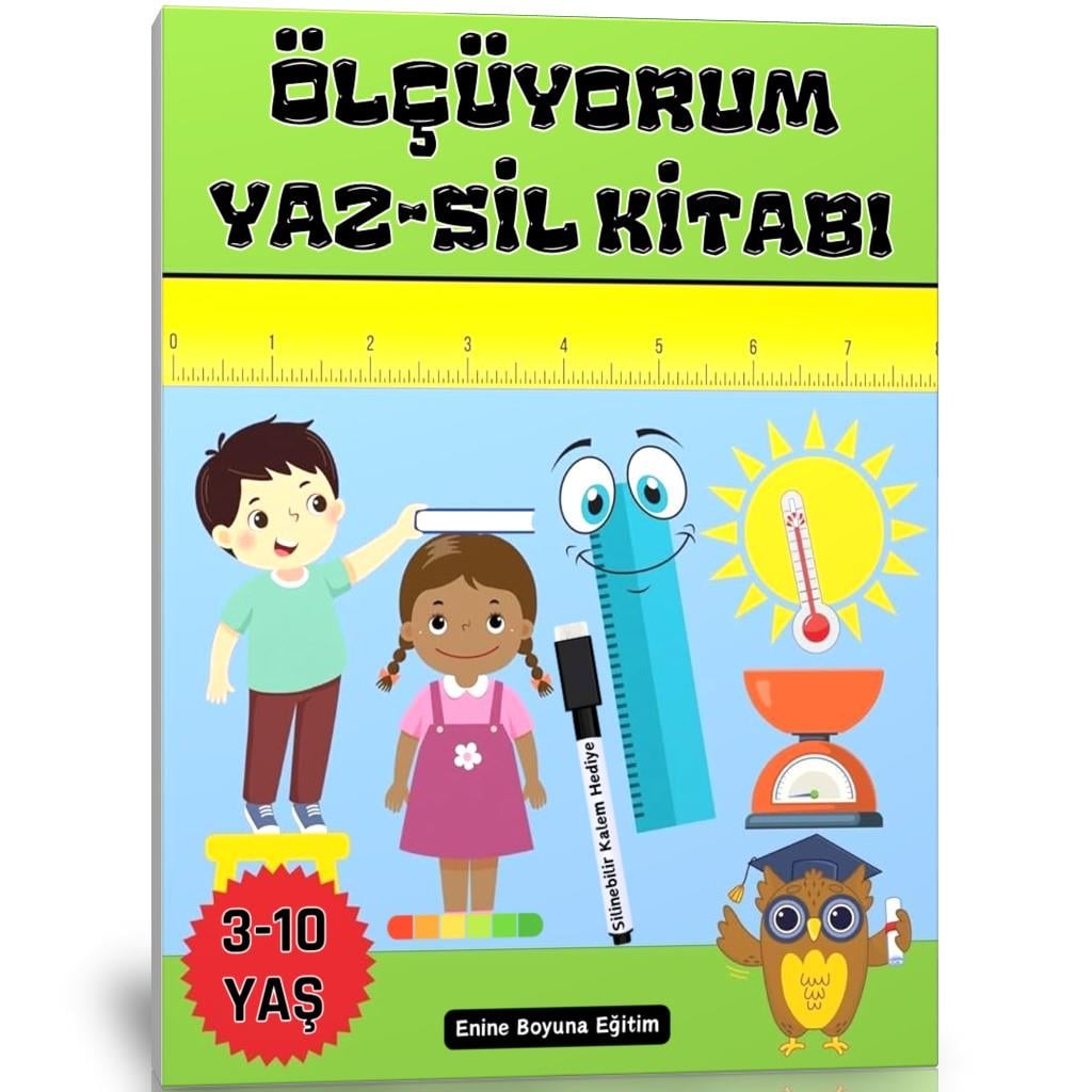 Ölçüyorum YAZ-SİL Kitabı