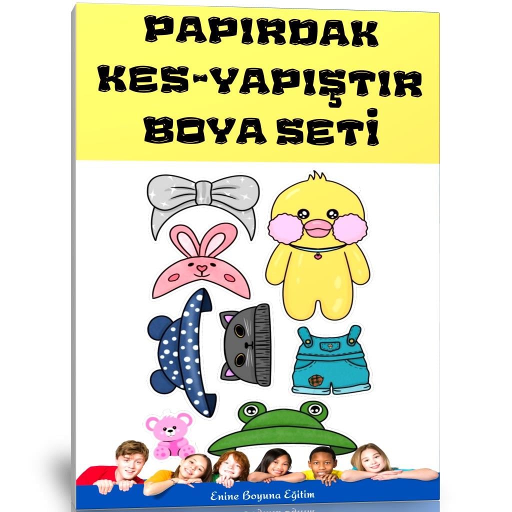 Papırdak KES-Yapıştır Kitap Seti