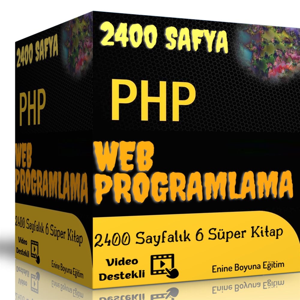 PHP ile WEB Programlama Eğitim Seti (6 Süper Kitap)