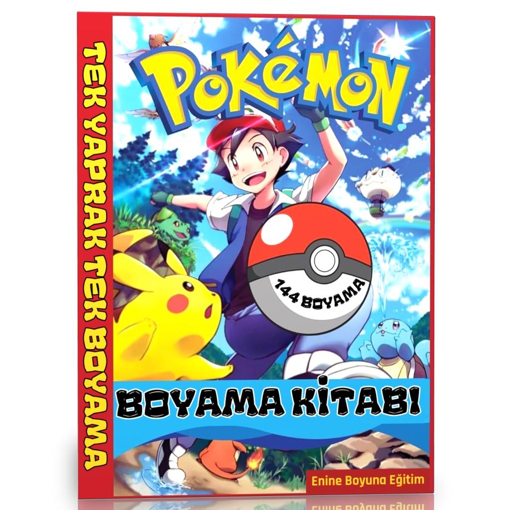 Pokemon Boyama Kitabı (EN GÜZEL HEDİYE)