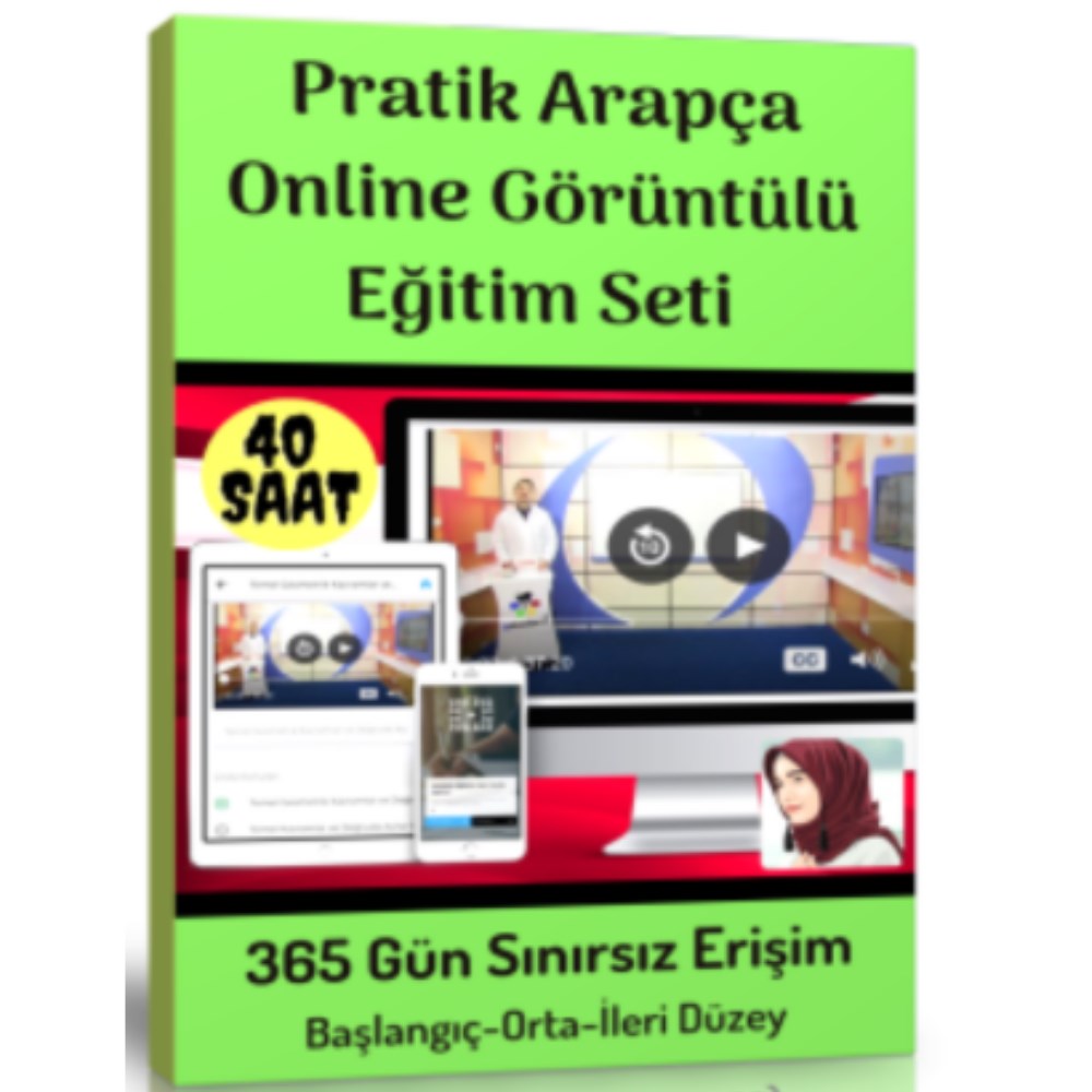 Pratik Arapça Online Görüntülü Eğitim Seti