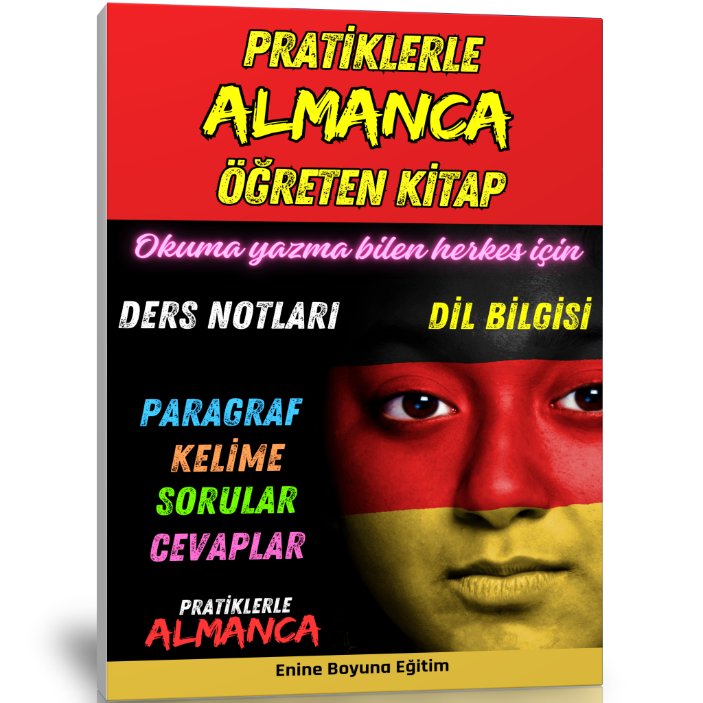 Pratiklerle ALMANCA Öğreten Kitap (RENKSİZ)