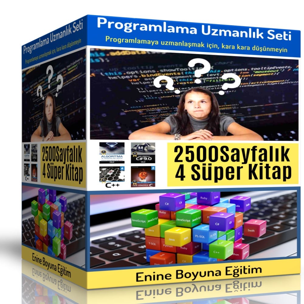 Programlama Uzmanlık Eğitim Seti (4 Süper Kitap)