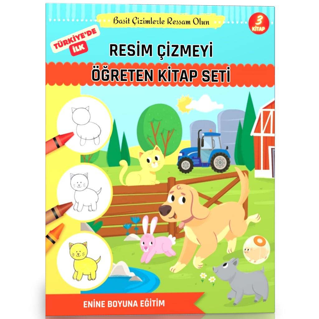 Resim Çizmeyi Öğreten Kitap Seti (3 Kitap)