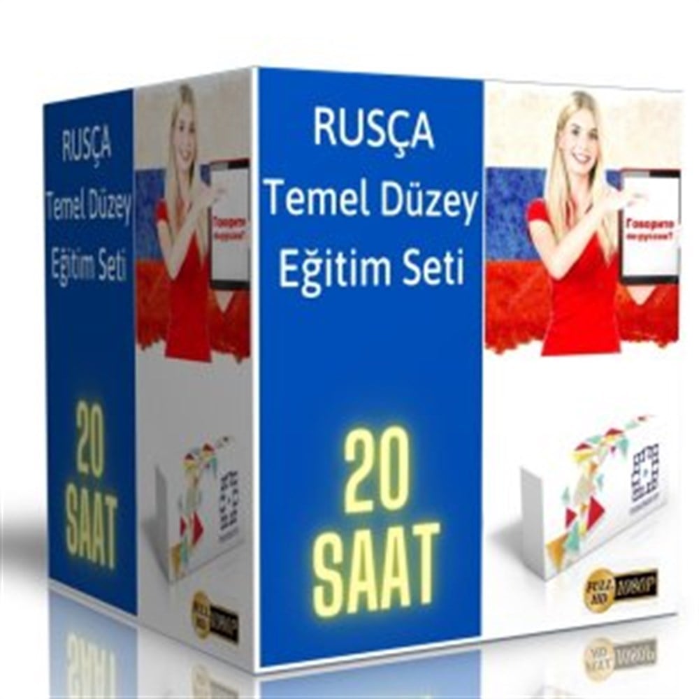 Rusça Temel Düzey Görüntülü Eğitim Seti