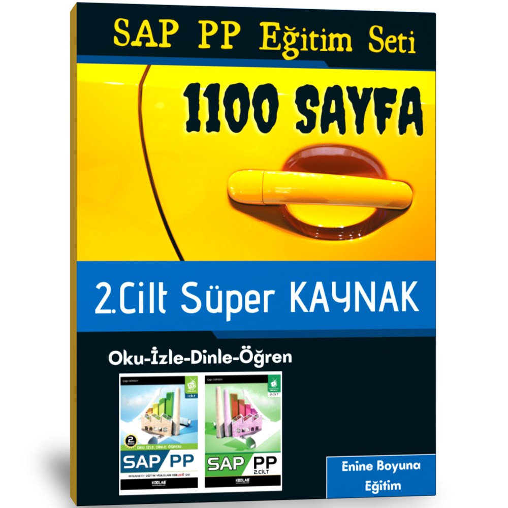 SAP PP Eğitim Seti (2 Süper Kitap)