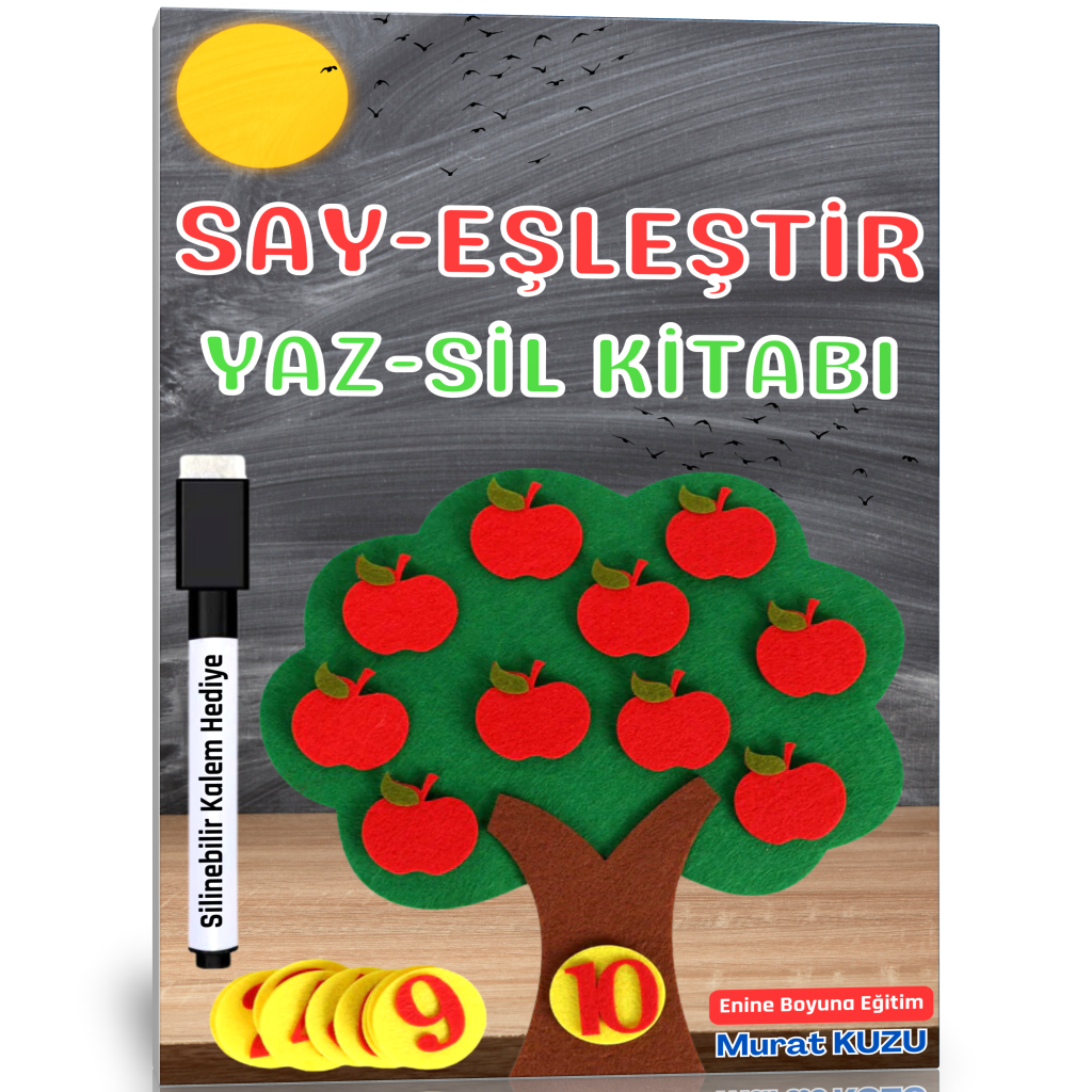 Say- Eşleştir YAZ-SİL Kitabı