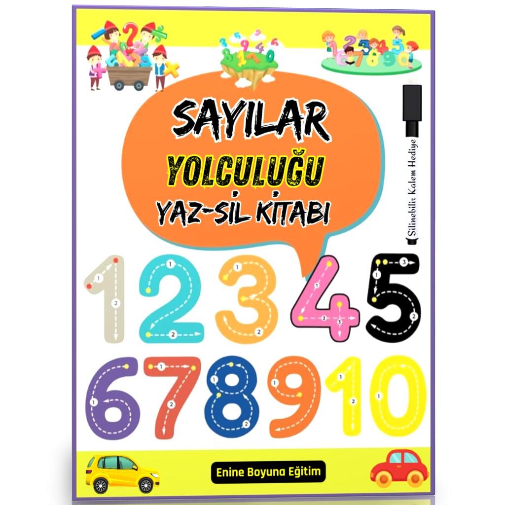 Sayılar Yolculuğu YAZ-SİL Kitabı