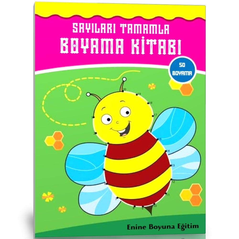 Sayıları Tamamla Boyama Kitabı