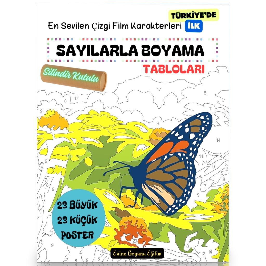 Sayılarla BOYAMA Tabloları (En Sevilen Çizgi Film Karakterleri)