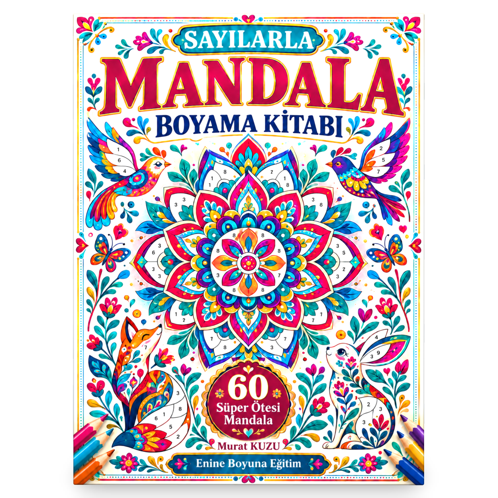 SAYILARLA MANDALA BOYAMA KİTABIM