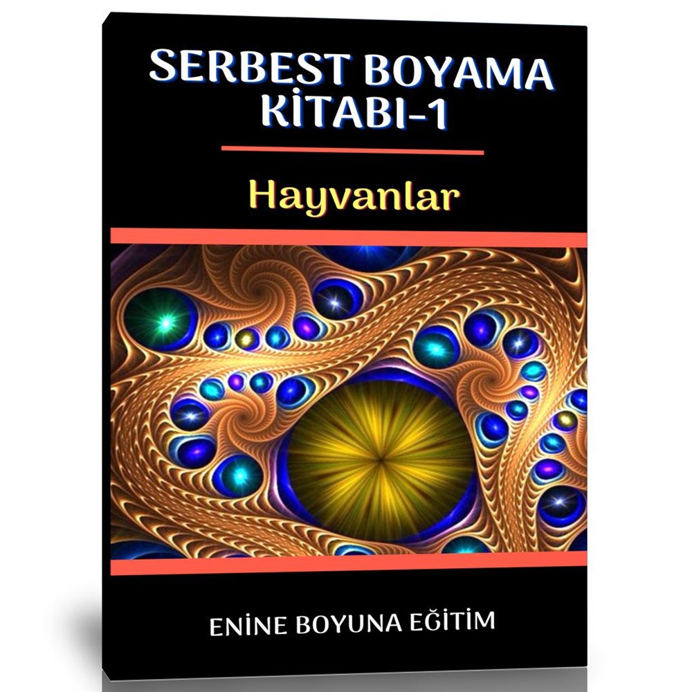 Serbest Boyama Kitabı (Hayvanlar-1)