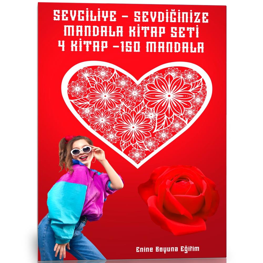 Sevgiliye Mandala – Sevdiğinize Mandala Kitap Seti (4 Kitap)