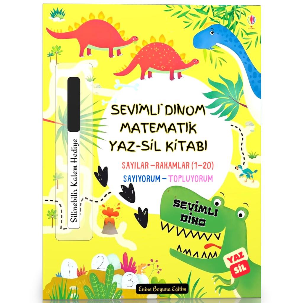 Sevimli Dinom Matematik YAZ-SİL Kitabı