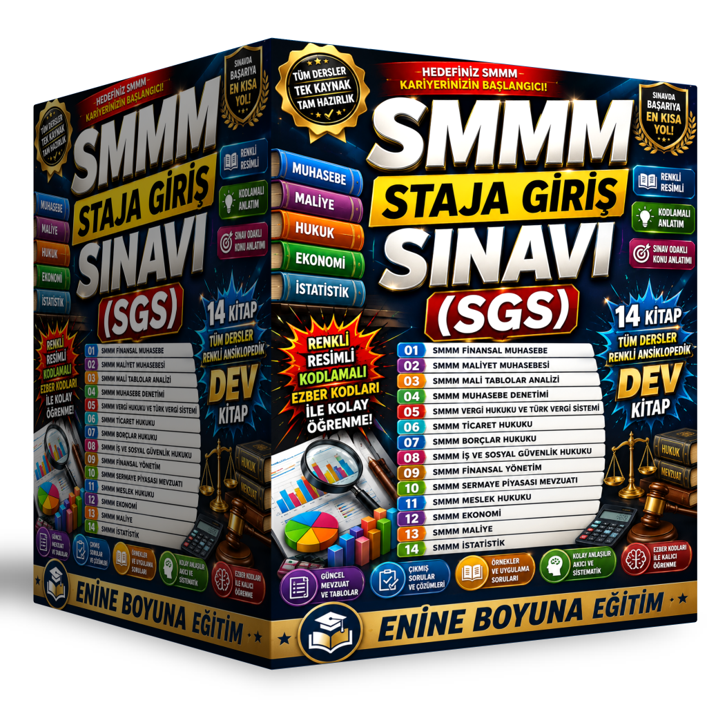 SGS SMMM STAJA GİRİŞ TAM HAZIRLIK SETİ
