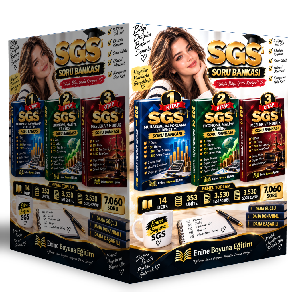 SGS Soru Bankası 3 Kitap Seti