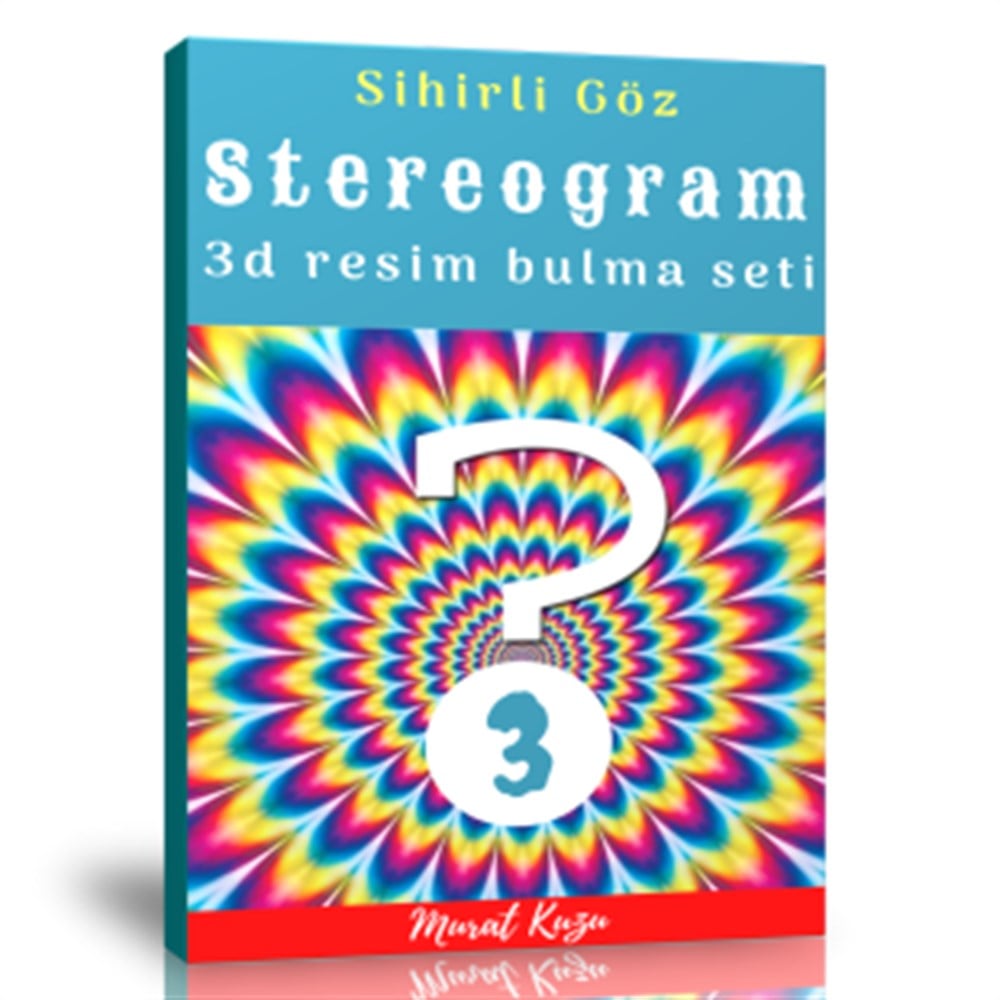 Sihirli Göz Stereogram Bulmaca Kitabı-3