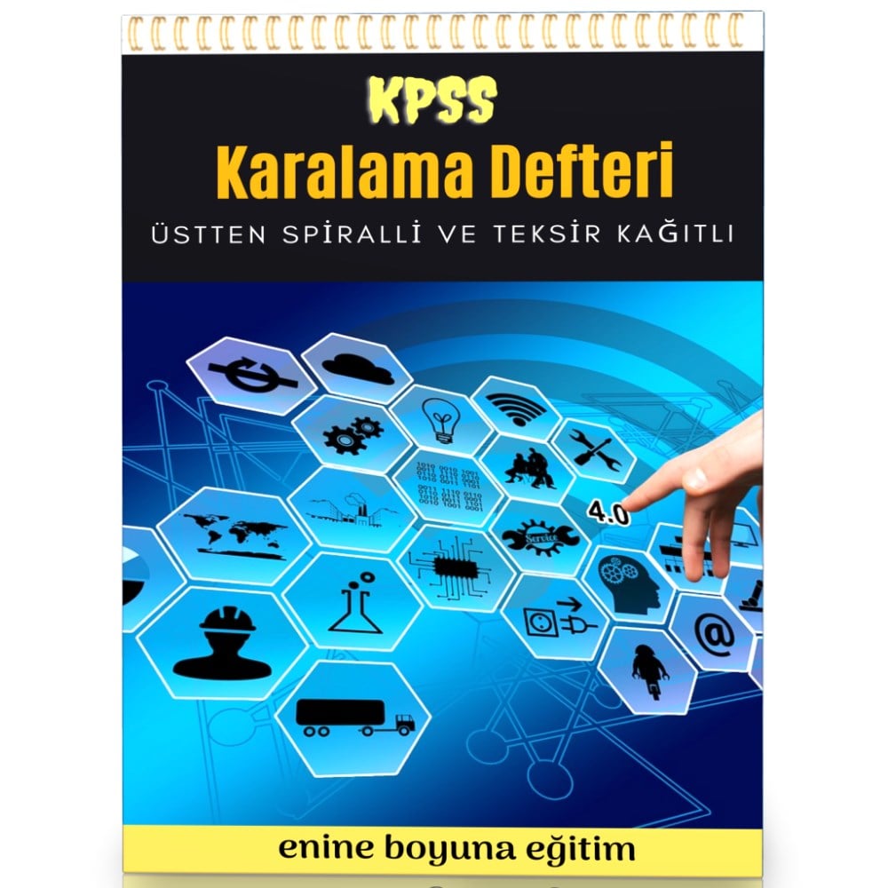 Spiralli Karalama Defteri – KPSS (Teksir Kağıtlı)