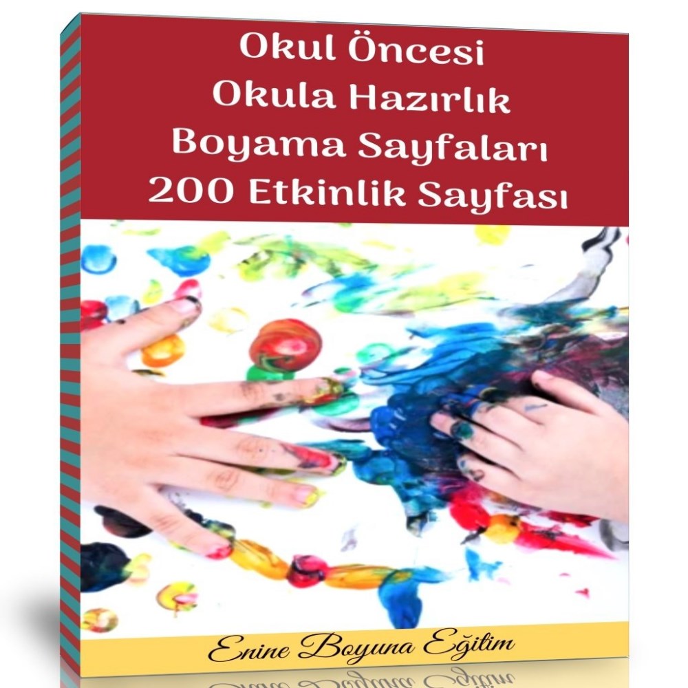Spiralli Okul Öncesi Okula Hazırlık Boyama Sayfaları