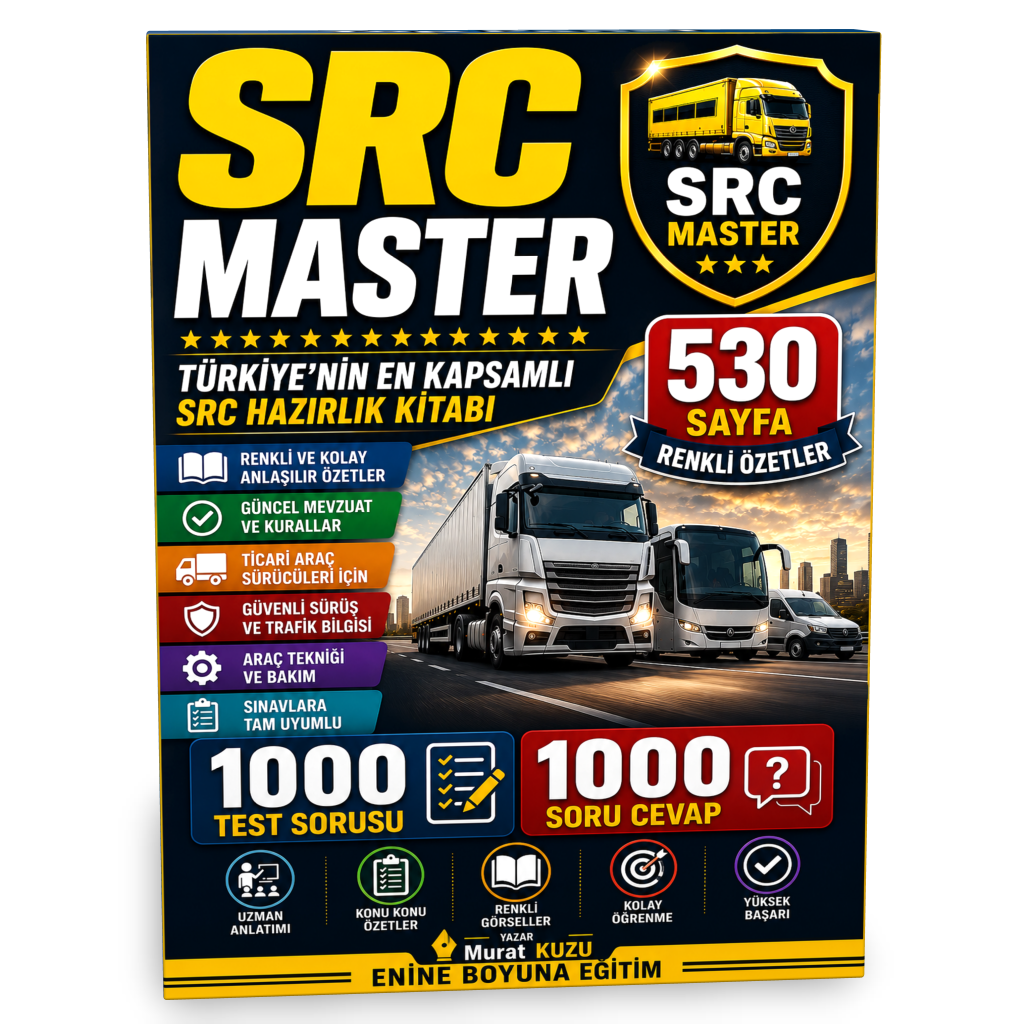 SRC MASTER – Türkiye'nin En Kapsamlı SRC Hazırlık Kitabı