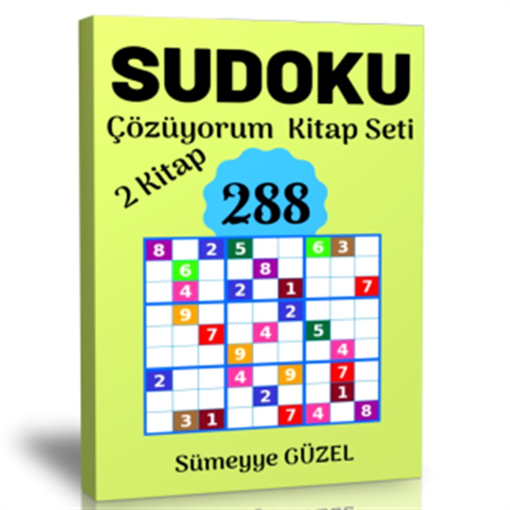 Sudoku Çözüyorum Kitap Seti (2 Kitap)