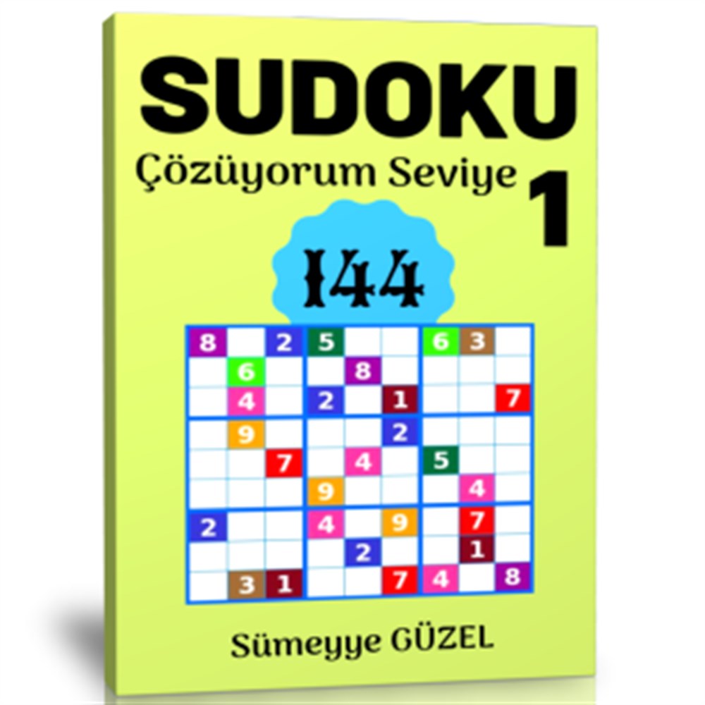 Sudoku Çözüyorum Seviye Kitabı-1