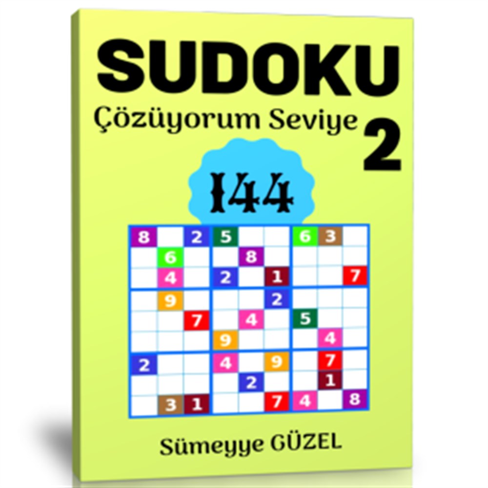 Sudoku Çözüyorum Seviye Kitabı-2