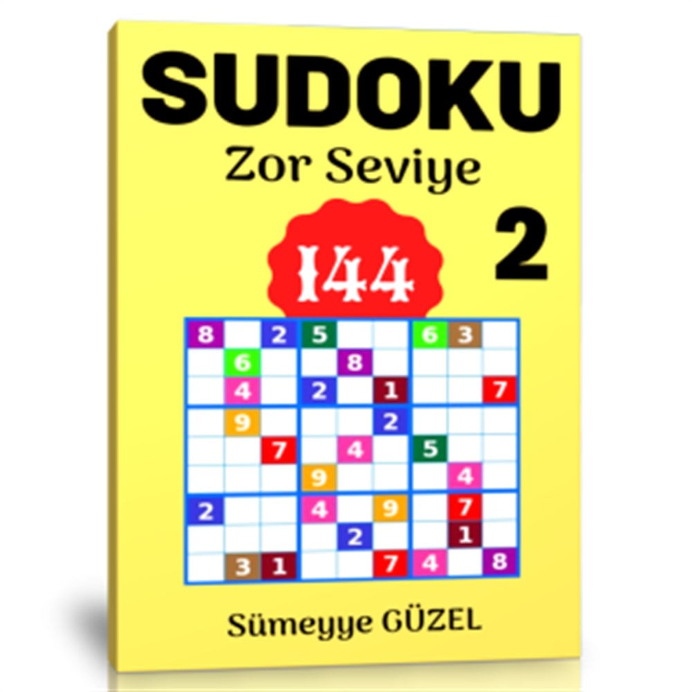 Sudoku Zor Seviye Bulmaca Kitabı-2