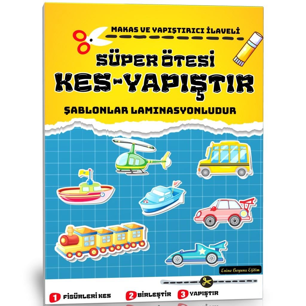 Süper Ötesi KES-YAPIŞTIR Seti (Laminasyonludur)
