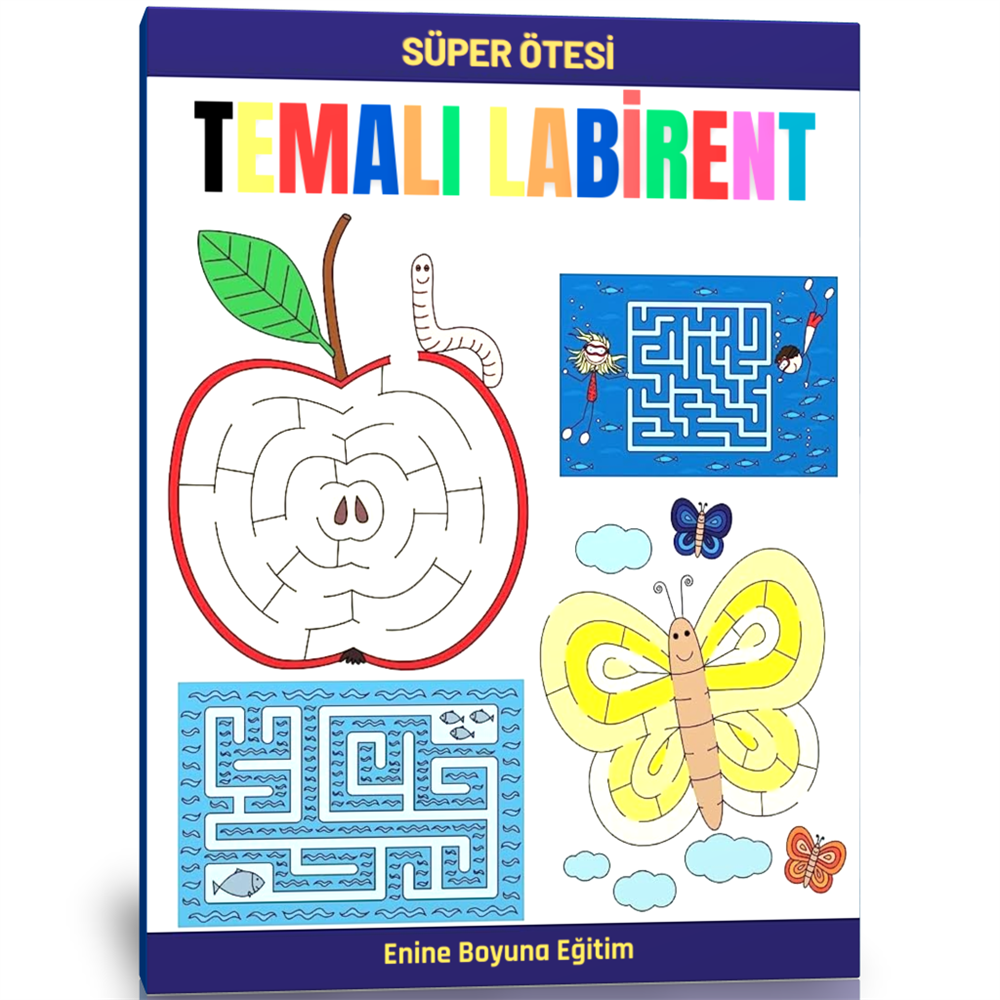 Süper Ötesi Temalı Labirent Kitabı