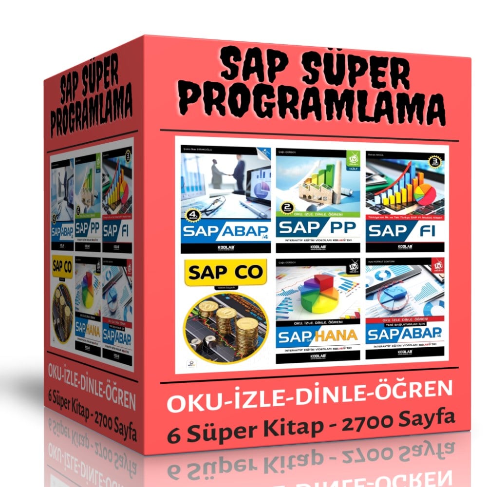 SÜPER SAP PROGRAMLAMA EĞİTİM SETİ