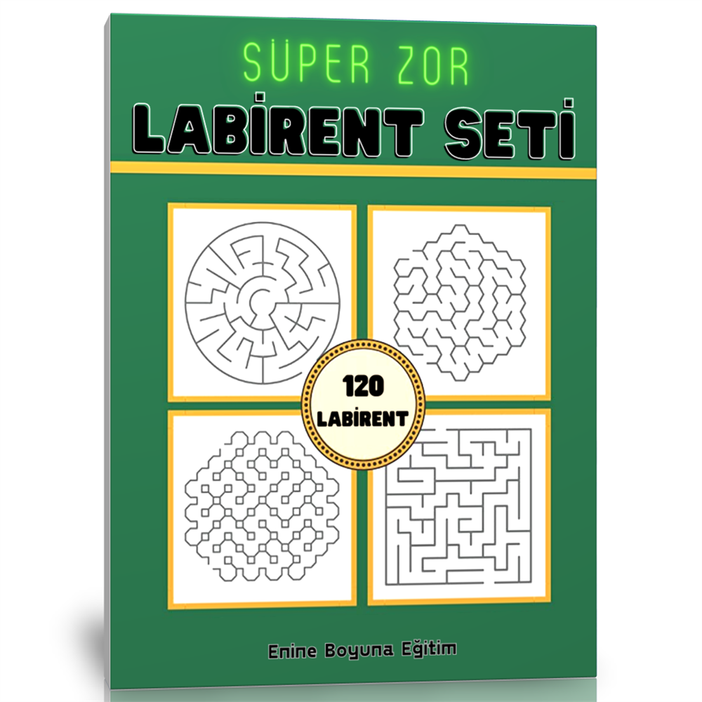 Süper ZOR Labirent KİTAP SETİ 