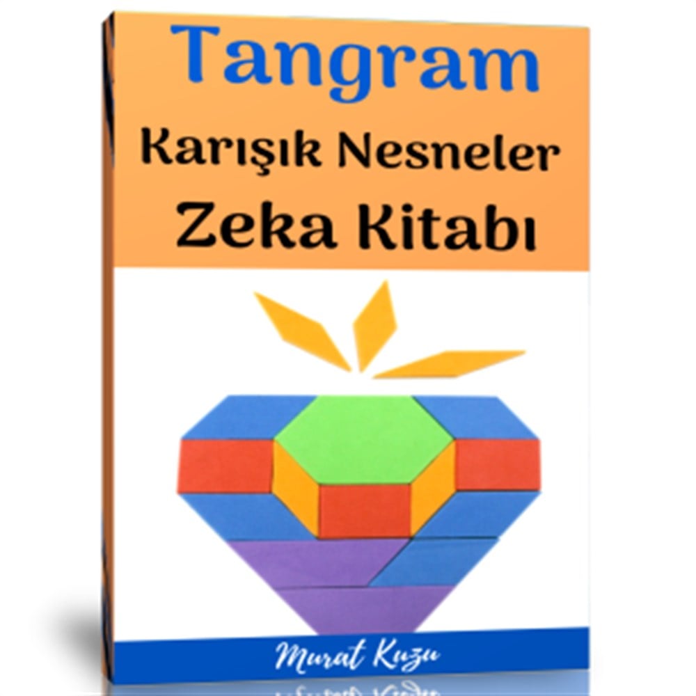 Tangram Karışık Nesneler Zeka Kitabı