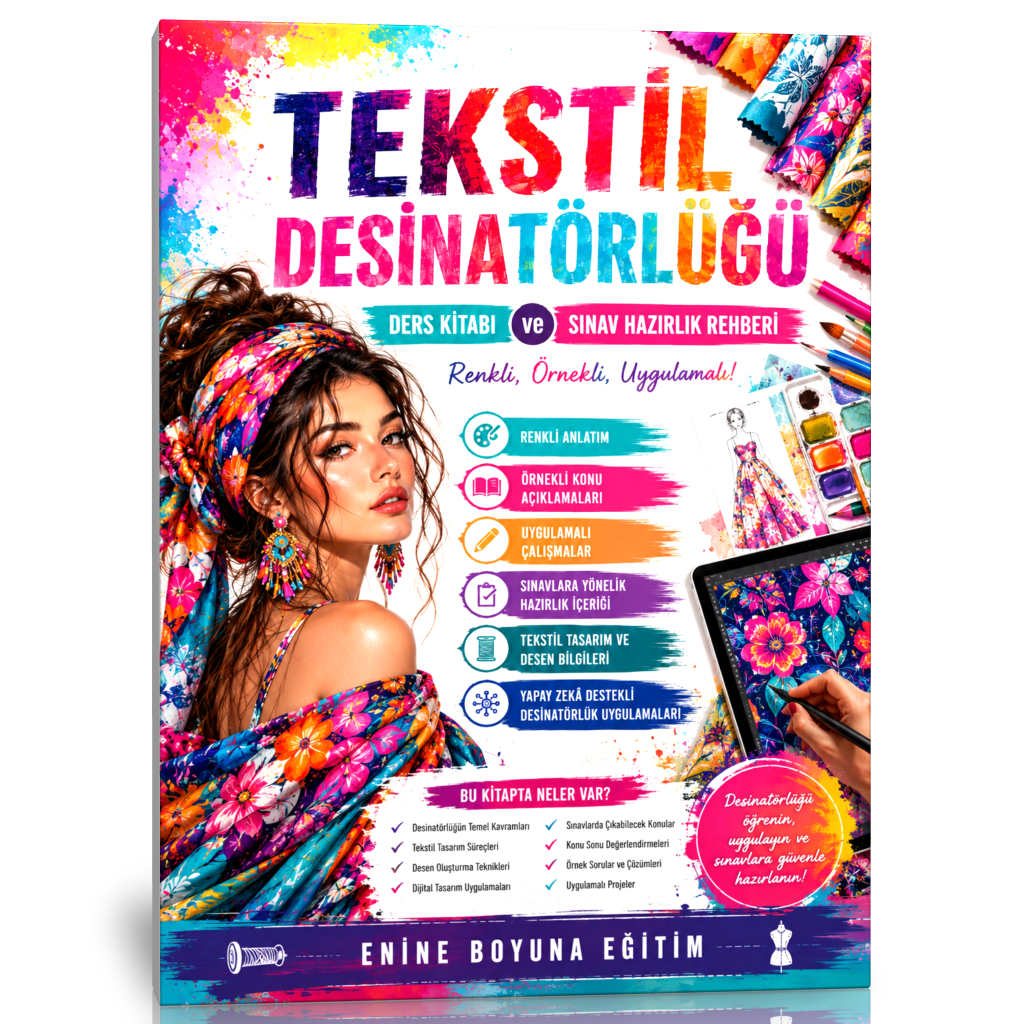 TEKSTİL DESİNATÖRLÜĞÜ DERS KİTABI VE SINAV HAZIRLIK REHBERİ 