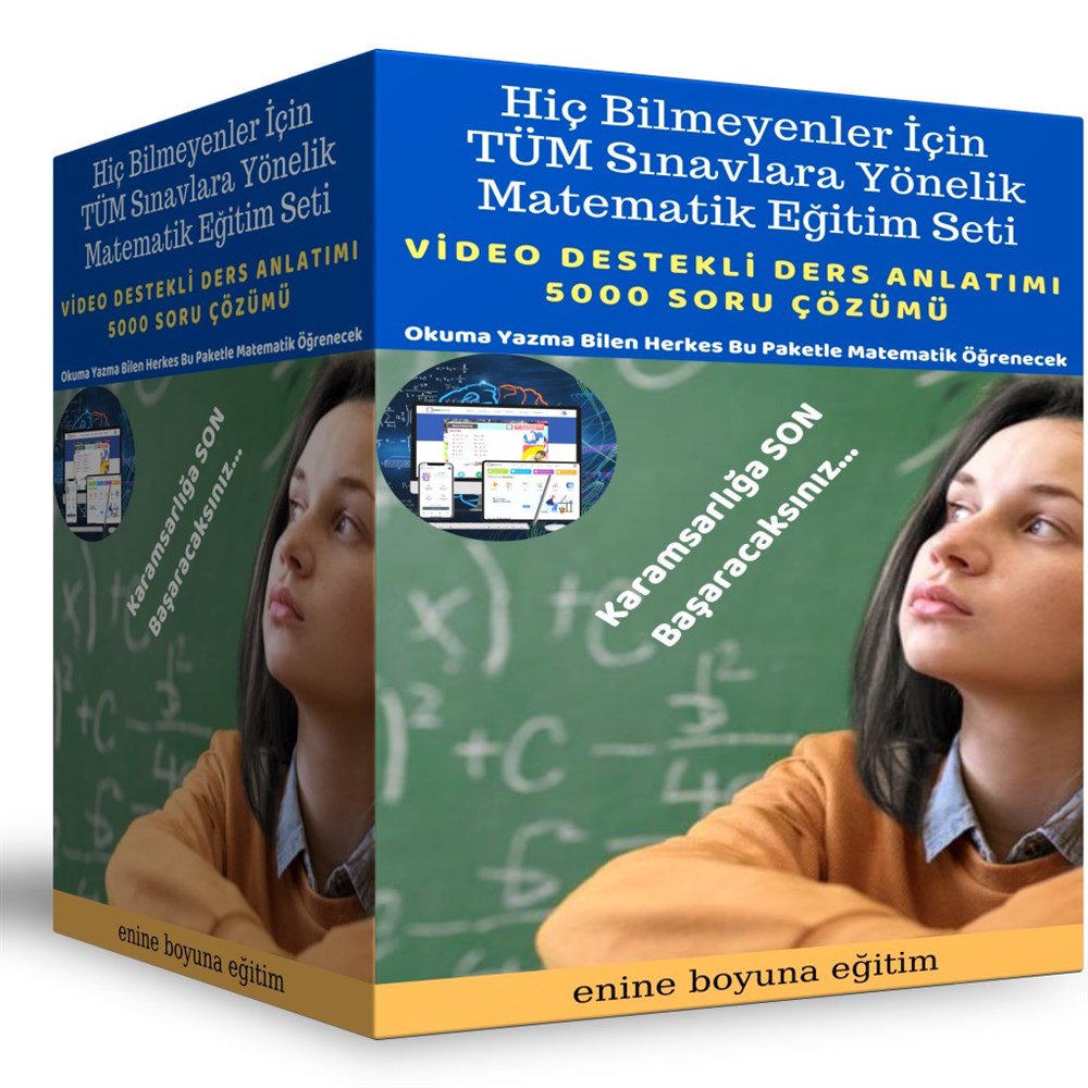 Tüm Sınavlar İçin Matematik Eğitim Seti