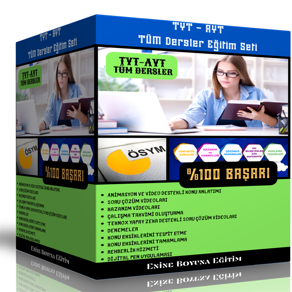 TYT – AYT Tüm Dersler Eğitim Seti (Dijital-Online)