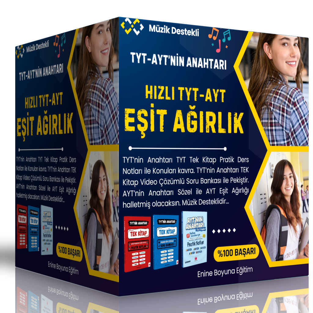TYT-AYT'nin Anahtarı – Hızlı TYT & AYT Eşit Ağırlık Online Eğitim Seti
