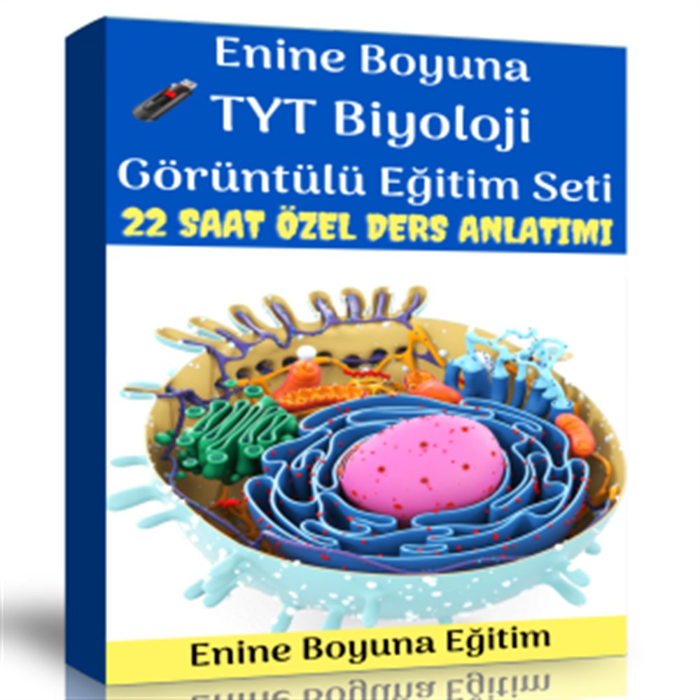 TYT Biyoloji Görüntülü Eğitim Seti (22 Saat Özel Ders Anlatımı)