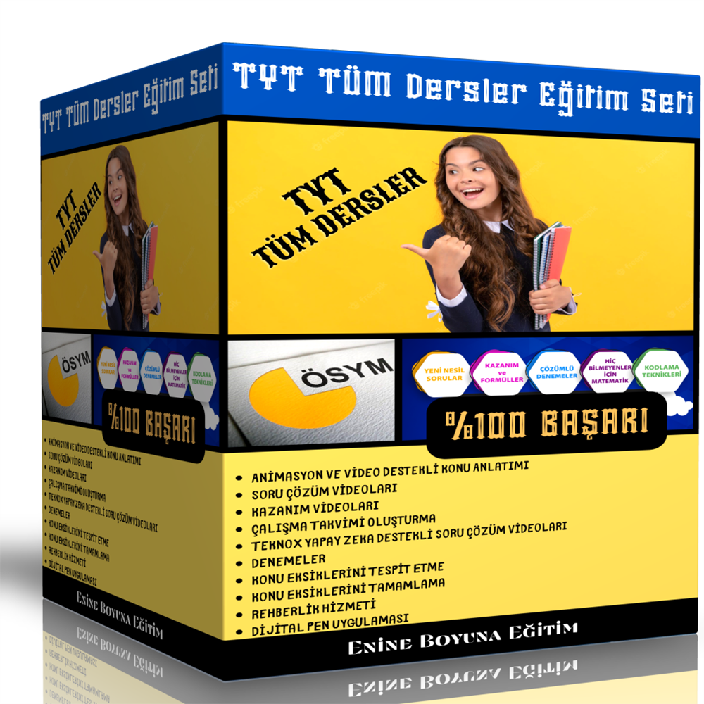 TYT Tüm Dersler Eğitim Seti (Dijital-Online)